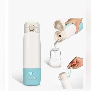 Portable Bottle Warmer for Travel, Baby Milk Warmer Travel, Quick Heating,